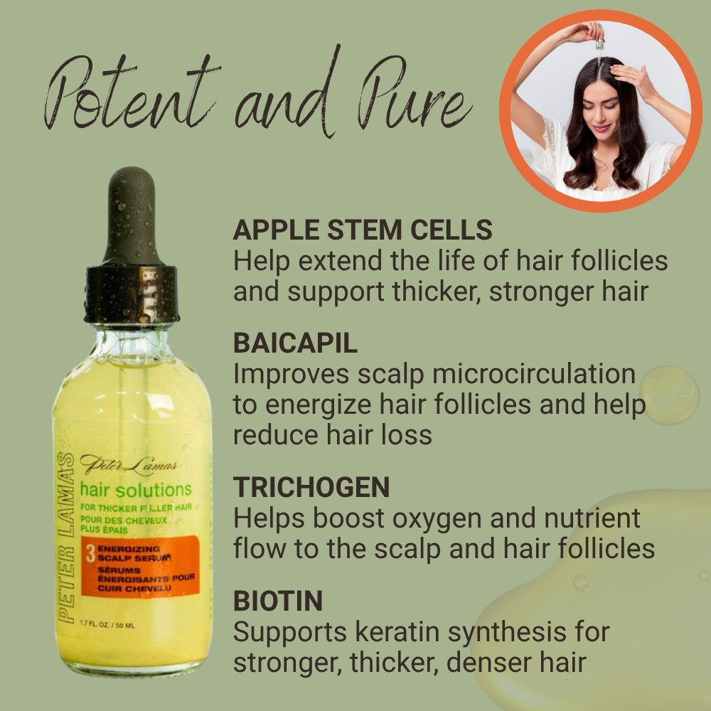 Hair Solutions Energizing Scalp Serum for Hair Growth