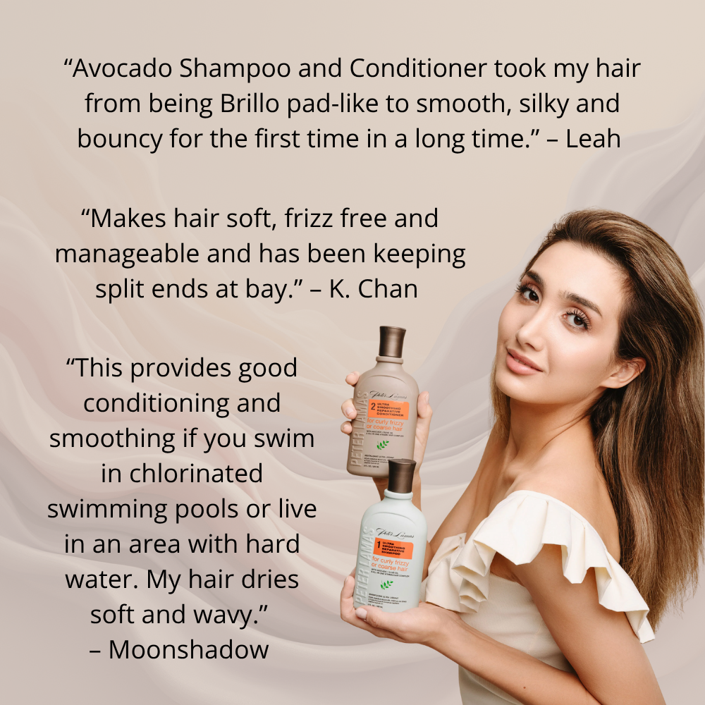 Avocado & Olive Oil Ultra Smoothing Conditioner | For Curly, Frizzy, Coarse Hair