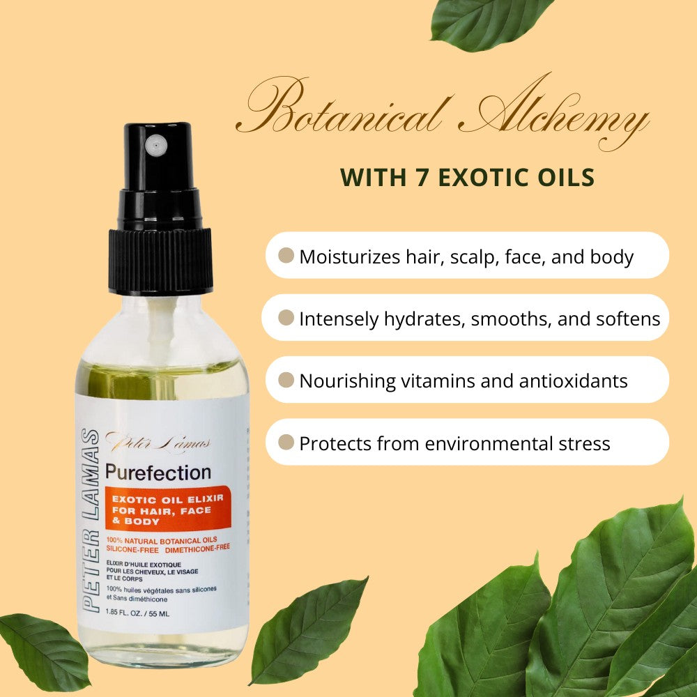 Purefection Exotic Oil Elixir | For Hair, Scalp, Face & Body