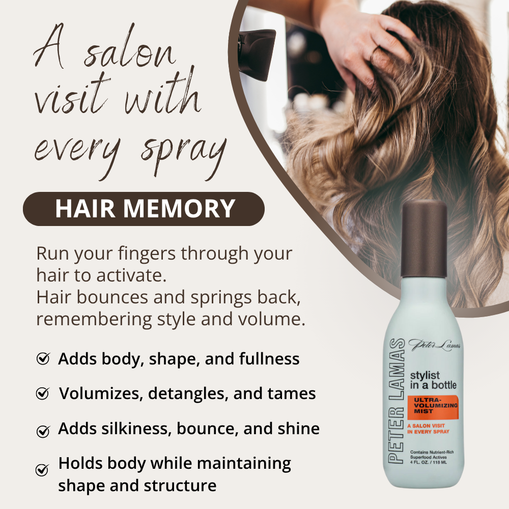 Stylist In a Bottle | Ultra Volumizing Mist w/ Hair Memory